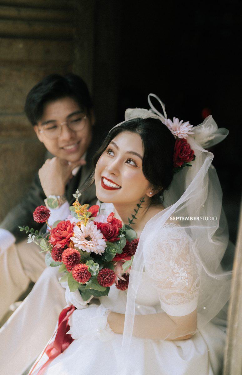 Kiến trúc cổ Sài Gòn làm bối cảnh ảnh cưới cinematic tại September Studio