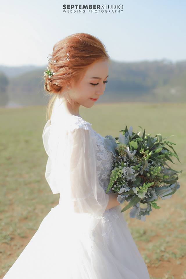 Đầm dạ hội trắng chụp hình cưới duôi dài TPDD - maxi.vn