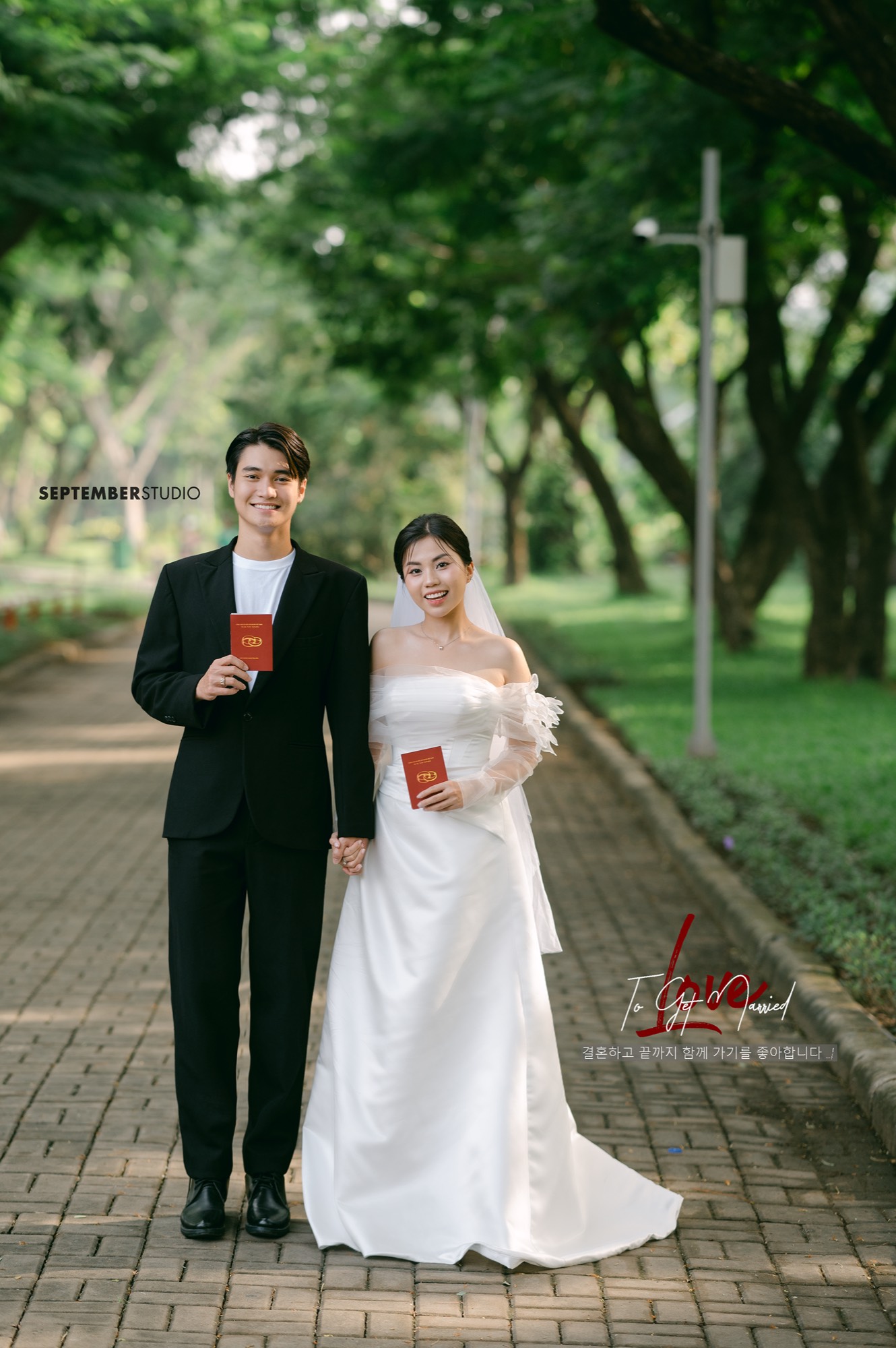 chụp ảnh cưới công viên sài gòn - September Studio 2